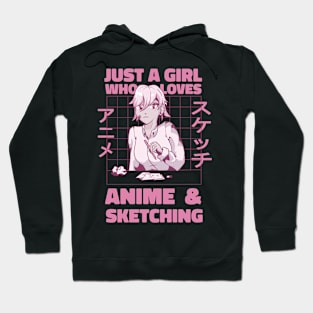 Just A Girl Who Loves Anime Hoodie